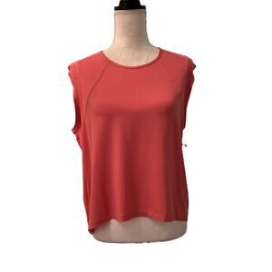 Sleeveless Coral Tank Top - Women Tavi